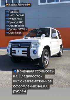 Mitsubishi Pajero Mini в г.Екатеринбург